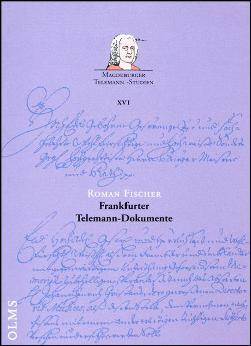 Buchcover Frankfurter Telemann Dokumente