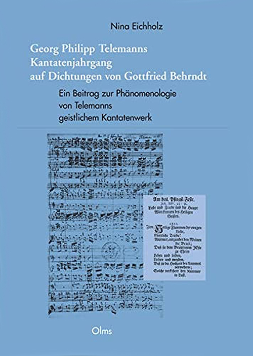 Buchcover Georg Philipp Telemanns Kantatenjahrgang